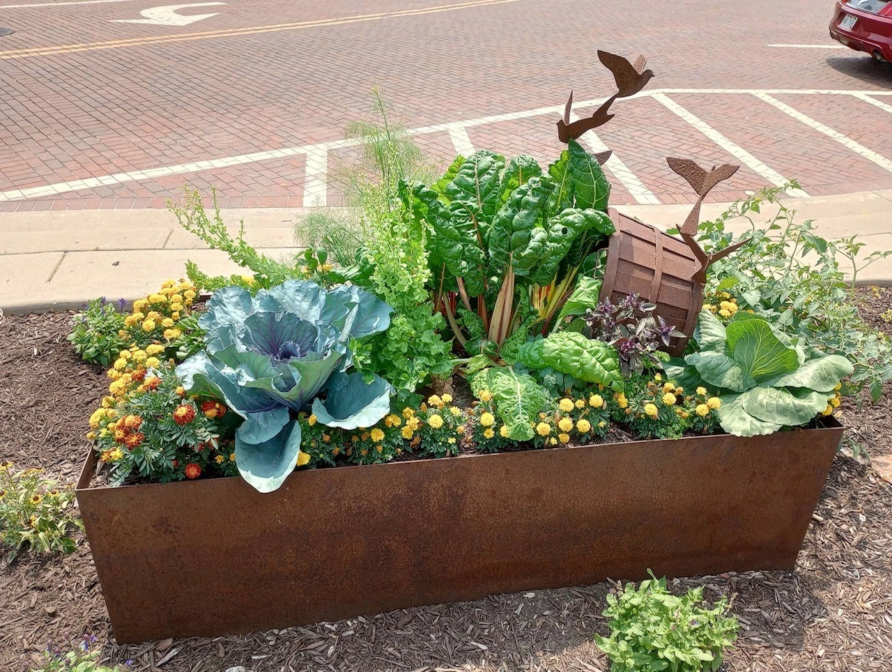 Raised garden beds