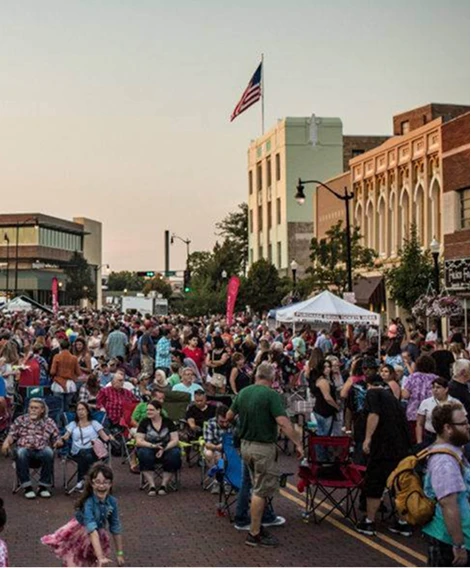 parade on the street 